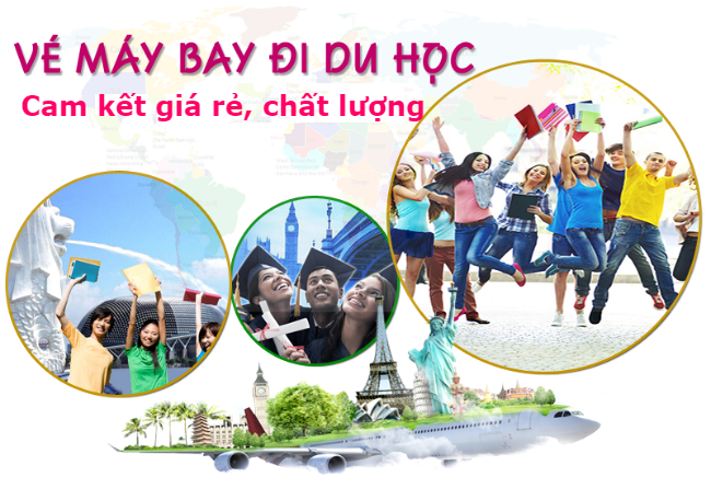 Vé máy bay du học